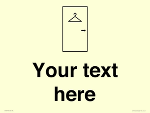 Custom information: Changing room